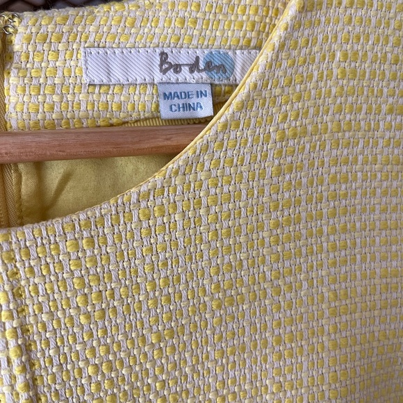 Boden Yellow dress size 2 - Picture 5 of 9